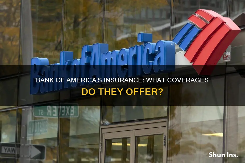 what insurance does bank of america have