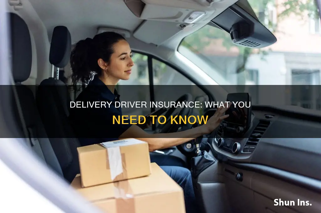 what insurance for delivery driver