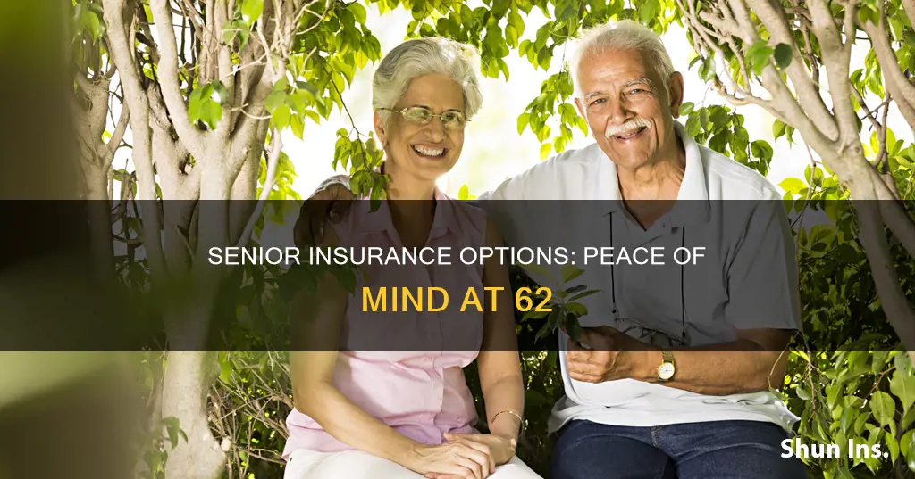 what insurance is out there for people 62