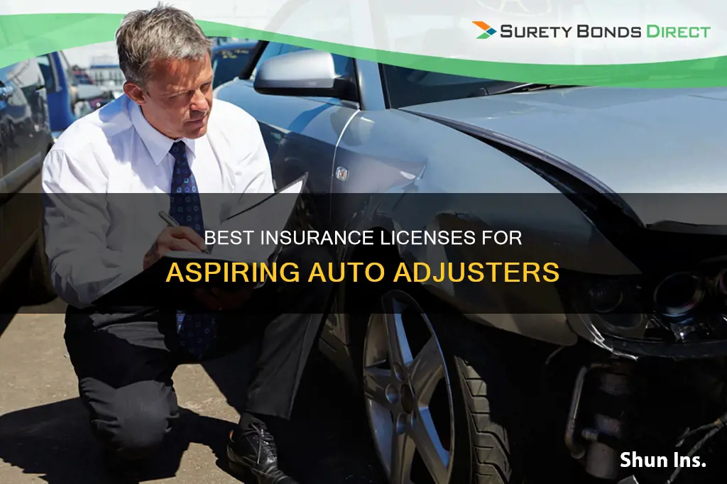 what insurance license should I get auto adjuster