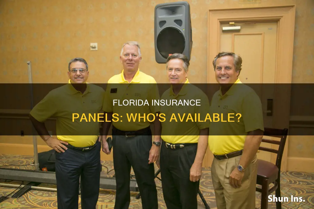 what insurance panels in Florida are available