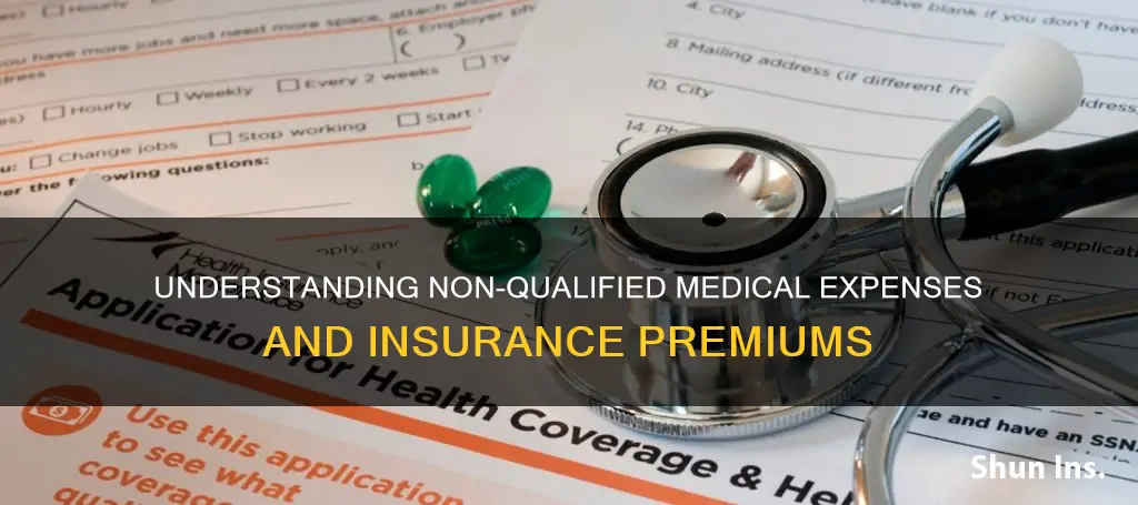 what insurance premiums are not qualified medical expenses