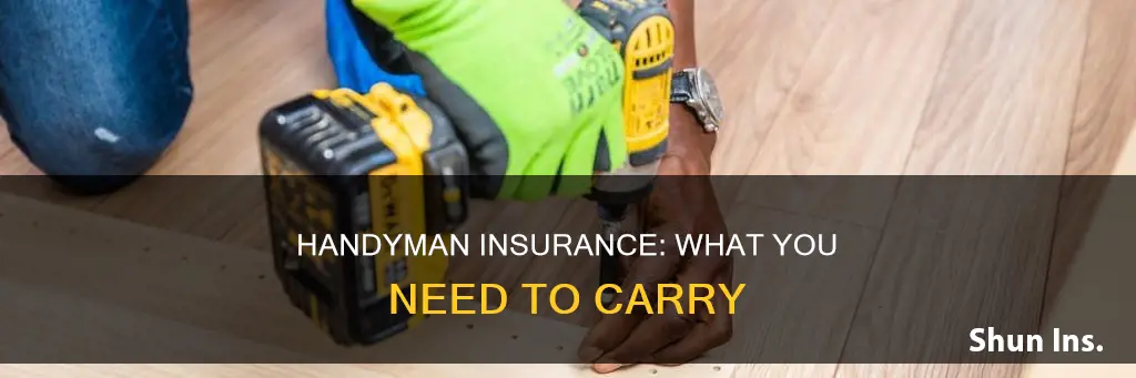 what insurance should a handyman carry