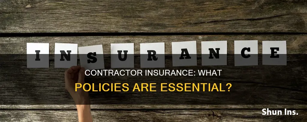 what insurance should a small contractor carry