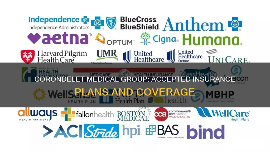 what insurances does corondelet medical group accept