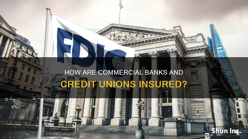 what insures commercial banks and credit unions