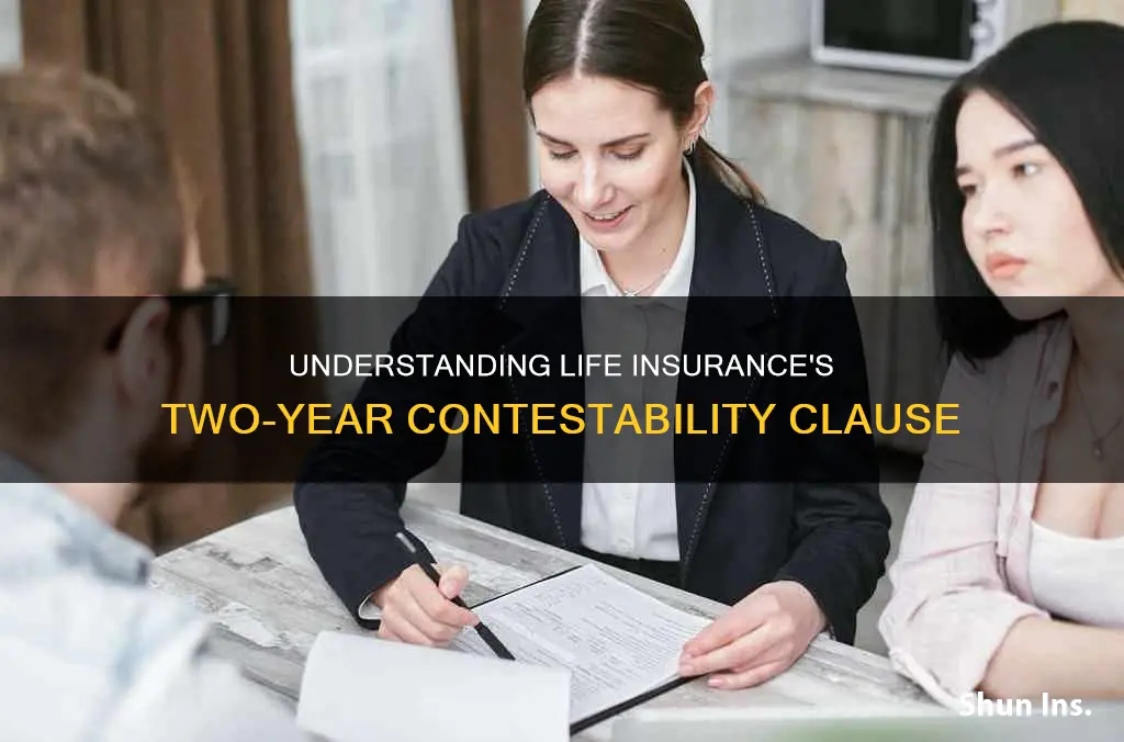 what is 2 year contestability period life insurance