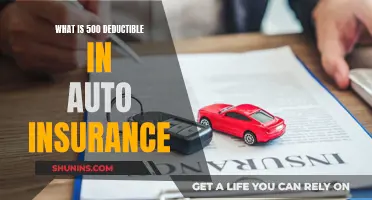 Auto Insurance Deductible: Understanding the 500 Plan