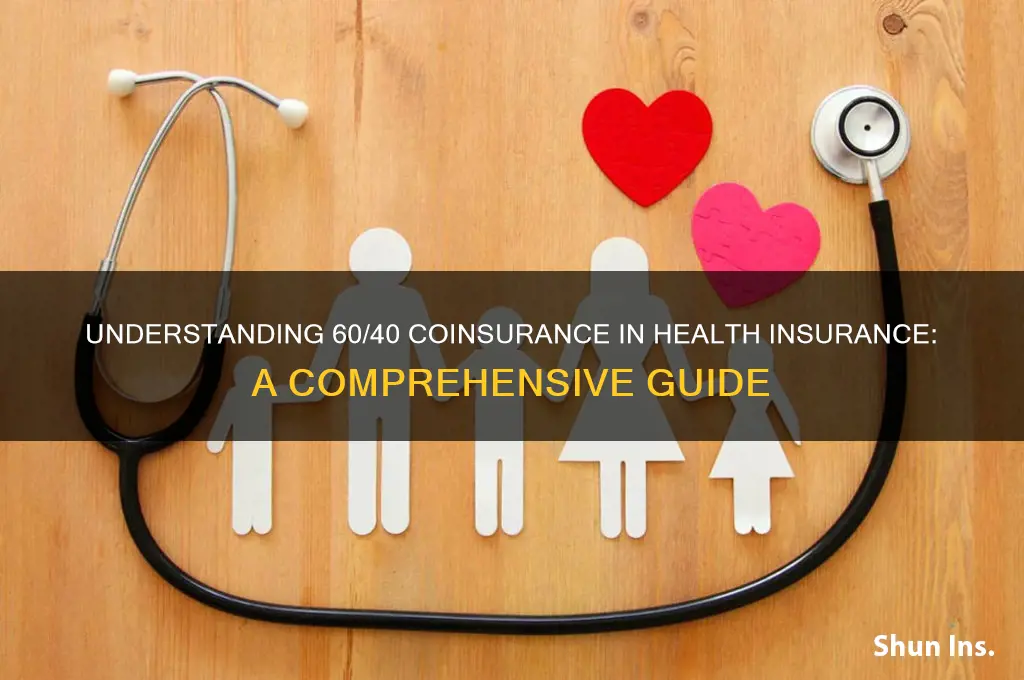 what is 60 40 coinsurance for health insurance