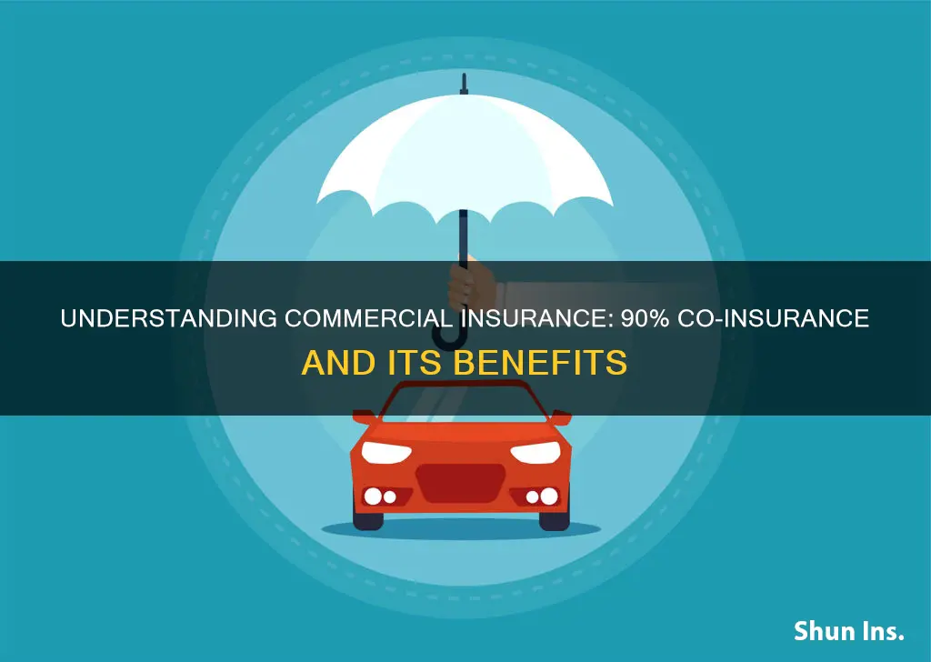 what is 90 co insurance commercial
