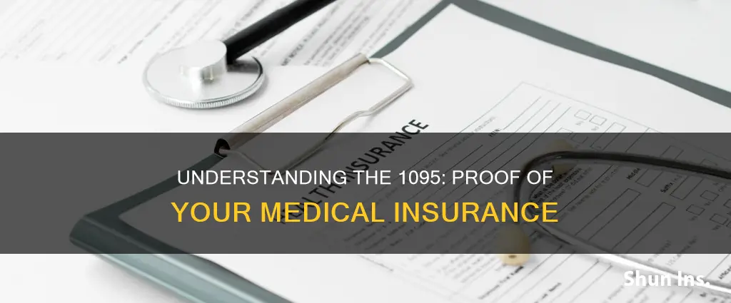 what is a 1095 proof of medical insurance