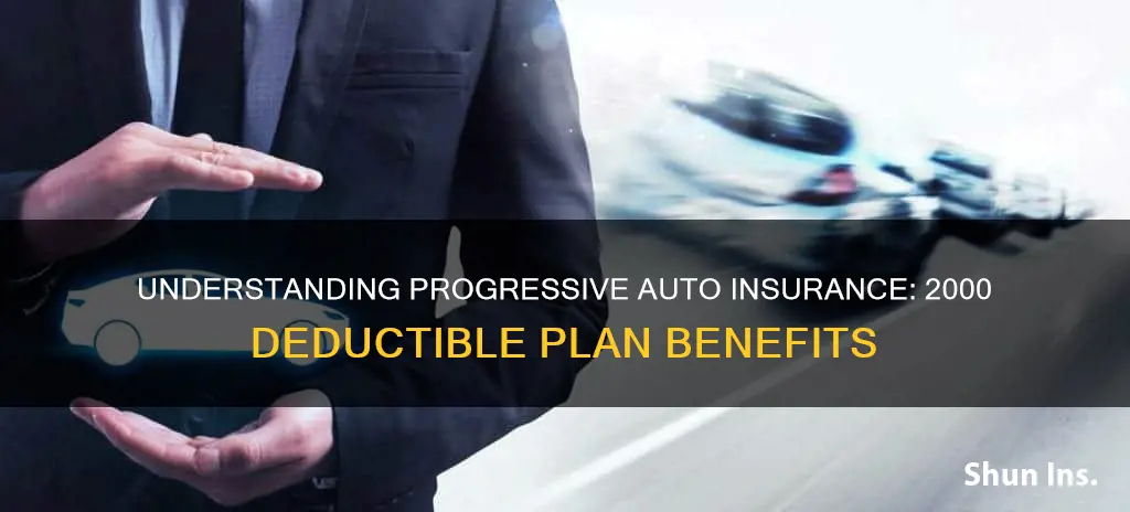 what is a 2000 deductible progressive auto insurance