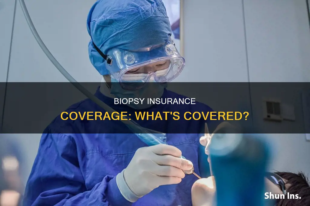 what is a biopsy considered for insurance