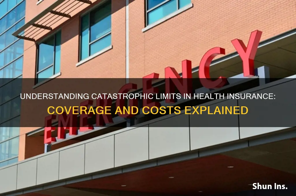 what is a catastrophic limit in health insurance