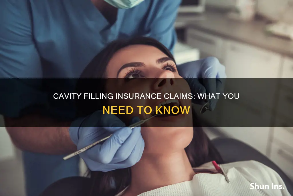 what is a cavity filling called for insurance