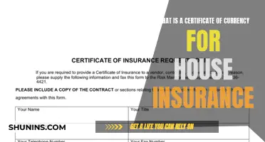 Certificate of Currency: House Insurance Explained