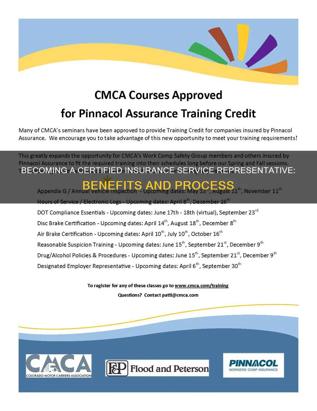 what is a certified insurance service representative