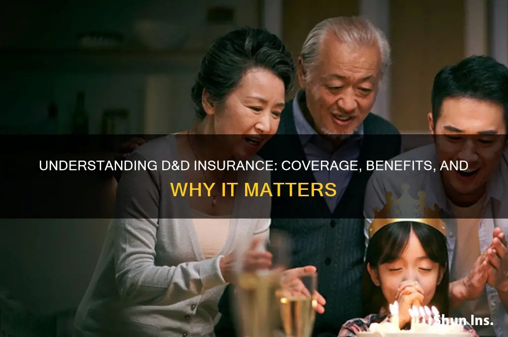 what is a d & d insurance