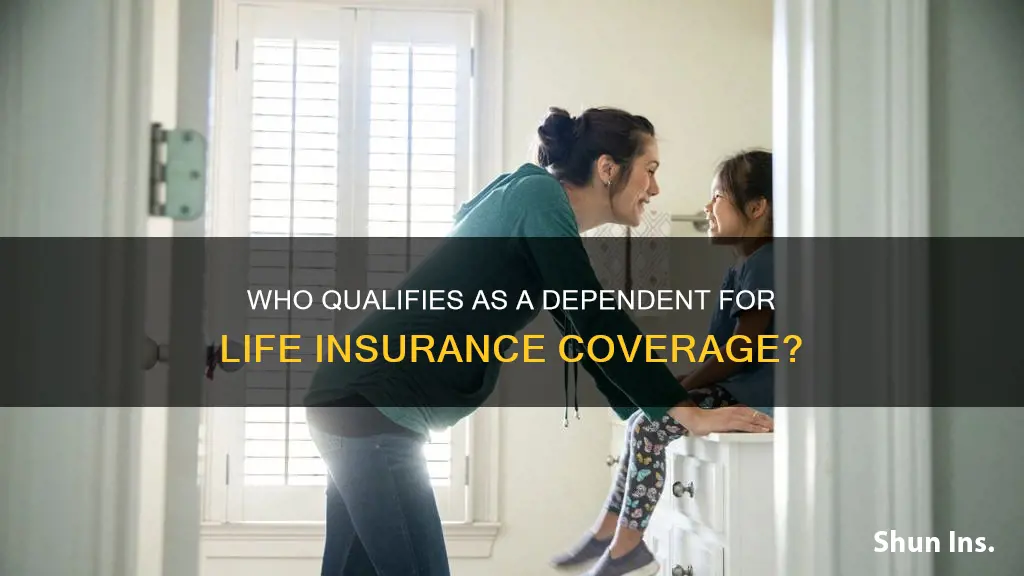 what is a dependent for life insurance