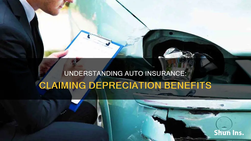 what is a depreciation claim called for auto insurance