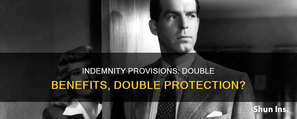 what is a double indemnity provision in life insurance