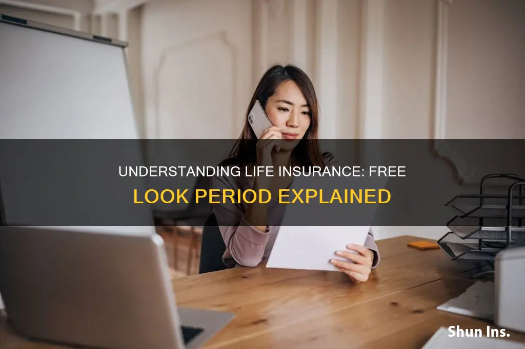 what is a free look period life insurance