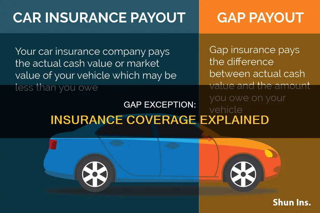 what is a gap exception for insurance