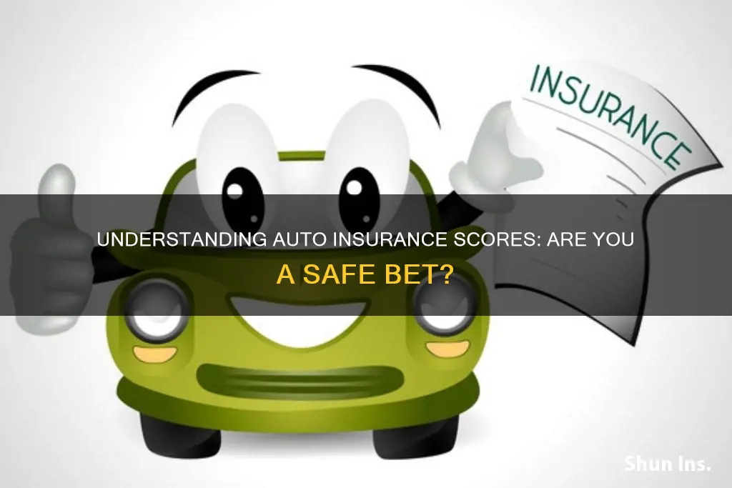 what is a good auto insurance socre