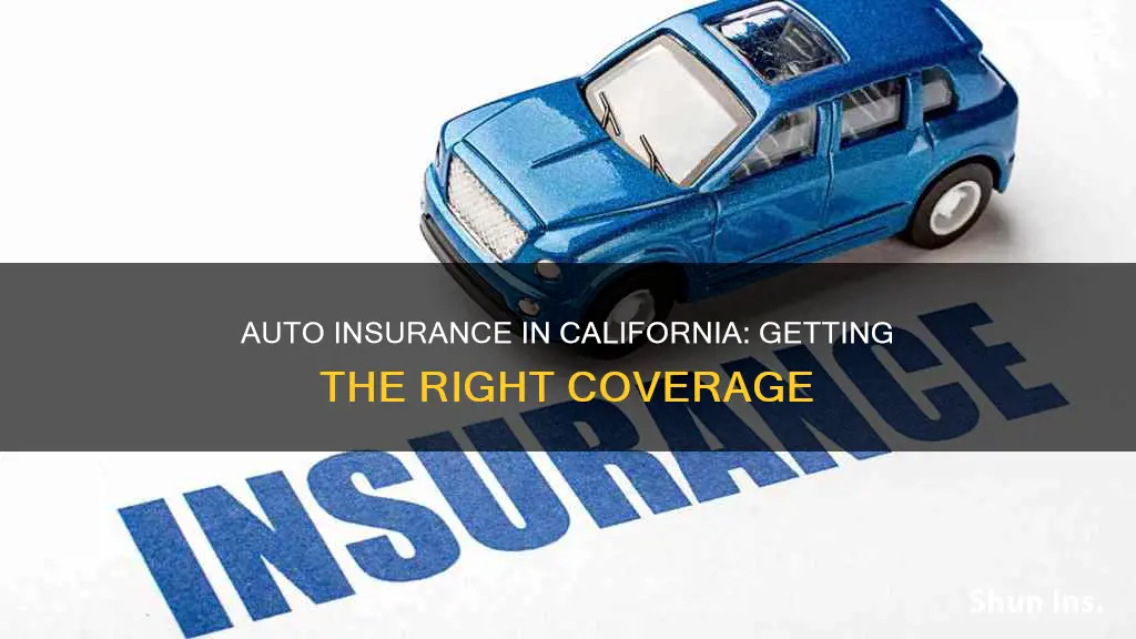 what is a good level of auto insurance in California