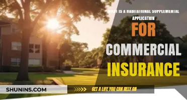 Habitational Supplemental Application: Commercial Insurance Simplified