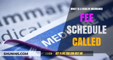 Understanding Health Insurance Fee Schedules: What Are They Called?