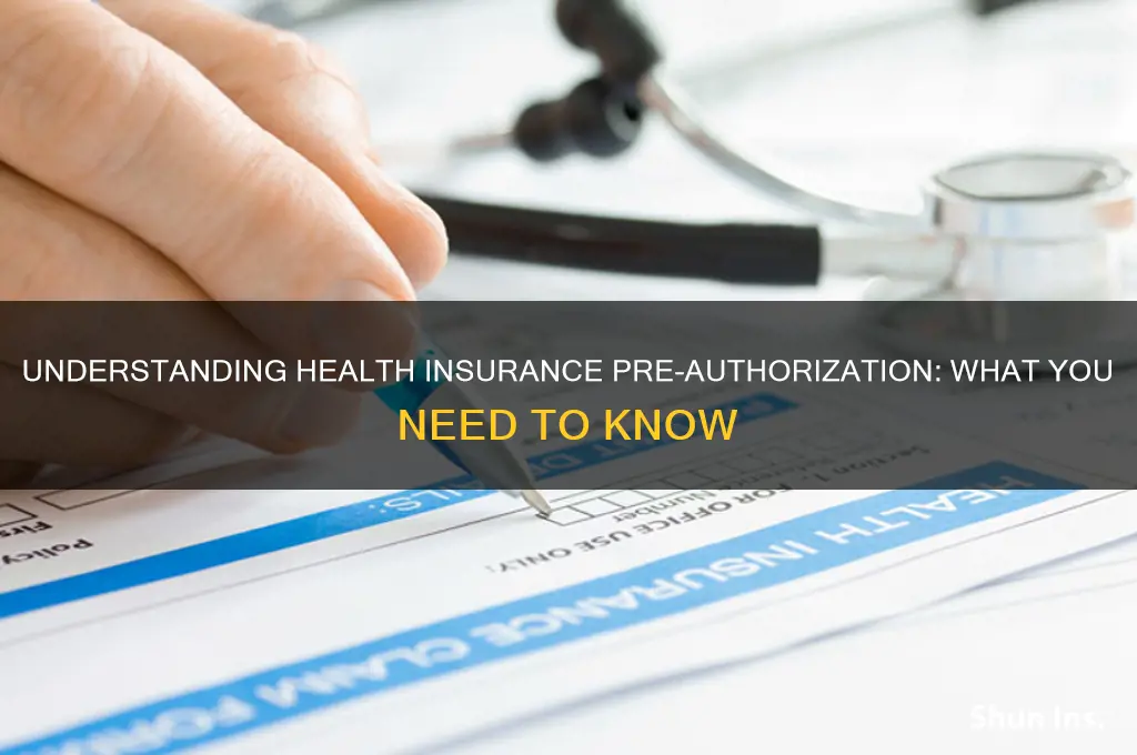 what is a health insurance pre