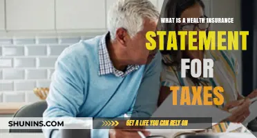 Understanding Health Insurance Statements for Tax Purposes: A Comprehensive Guide