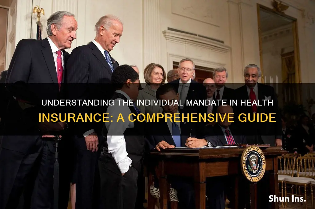 what is a individual mandate in health insurance