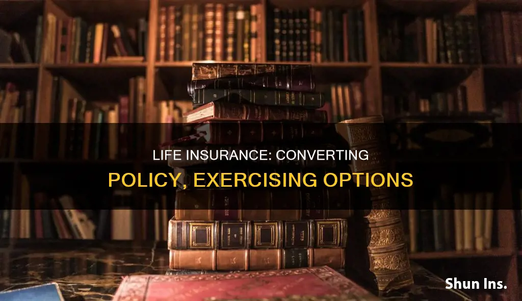 what is a life conversion or insurability option exercise