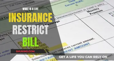 Understanding Life Insurance: Restrict Bill Explained