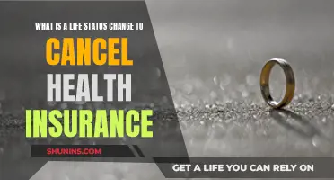 Life Status Changes: Cancelling Health Insurance