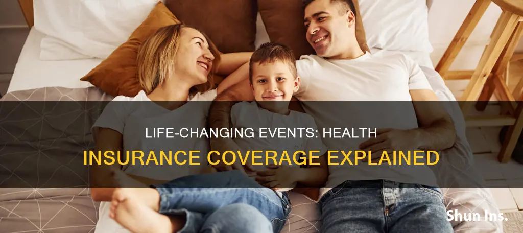 what is a major life event for health insurance