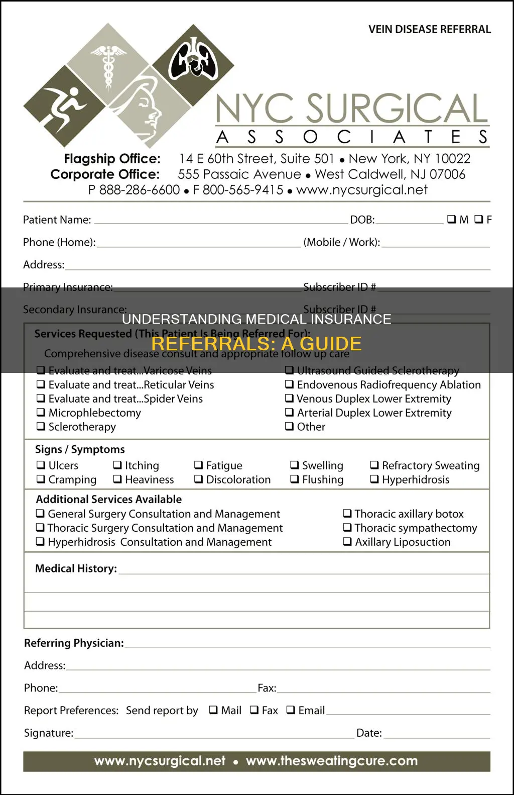 what is a medical insurance referral