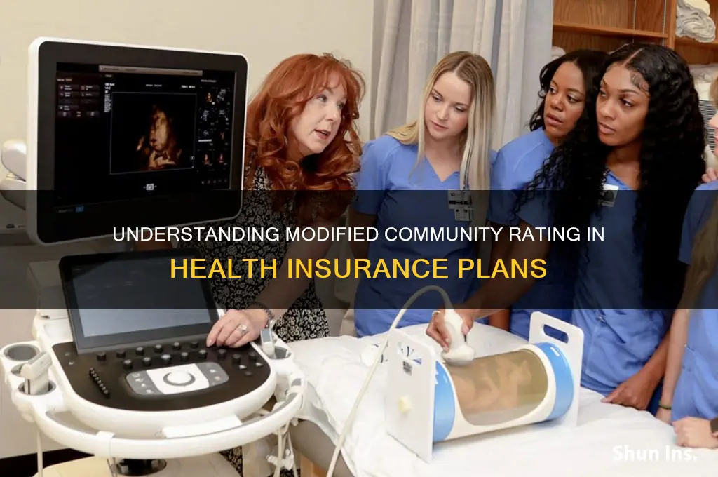 what is a modified community rating in health insurance