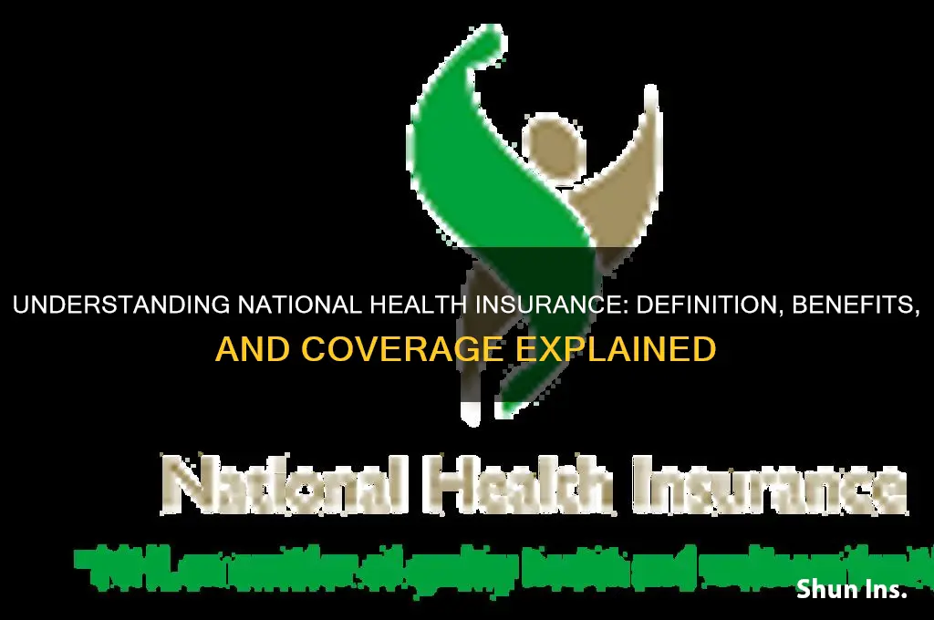 what is a national health insurance definition