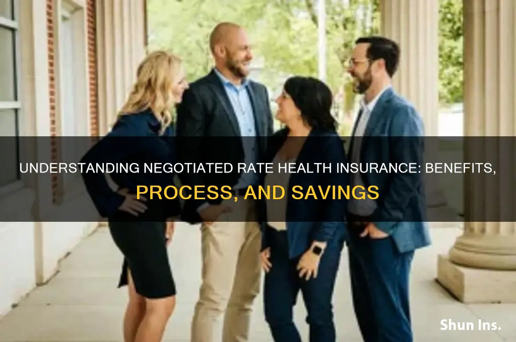 what is a negotiated rate health insurance