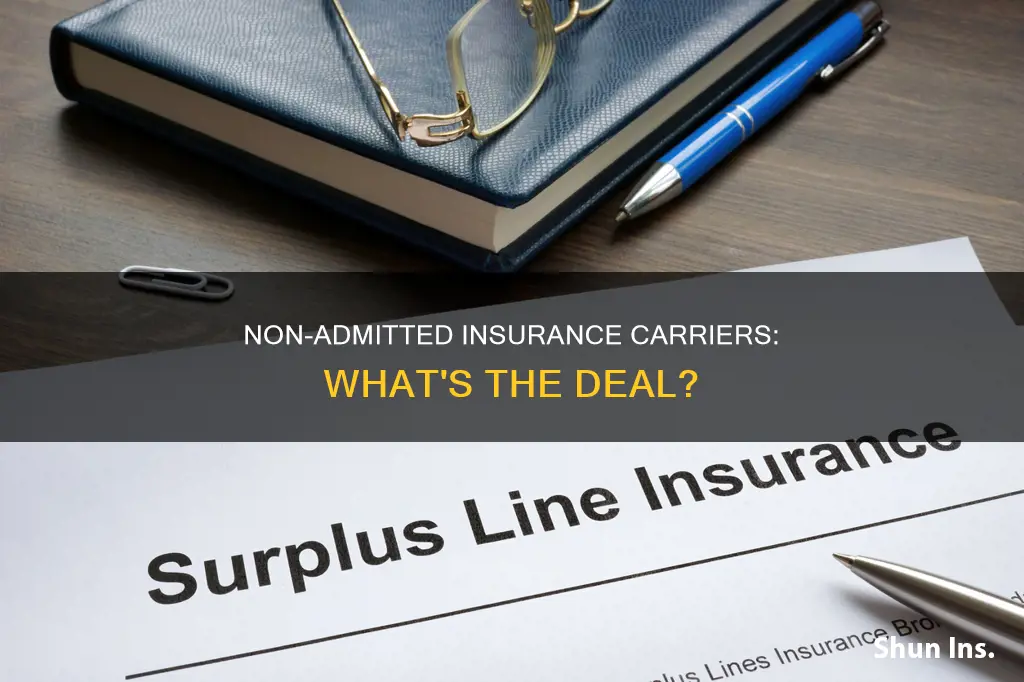 what is a non admitted insurance carrier