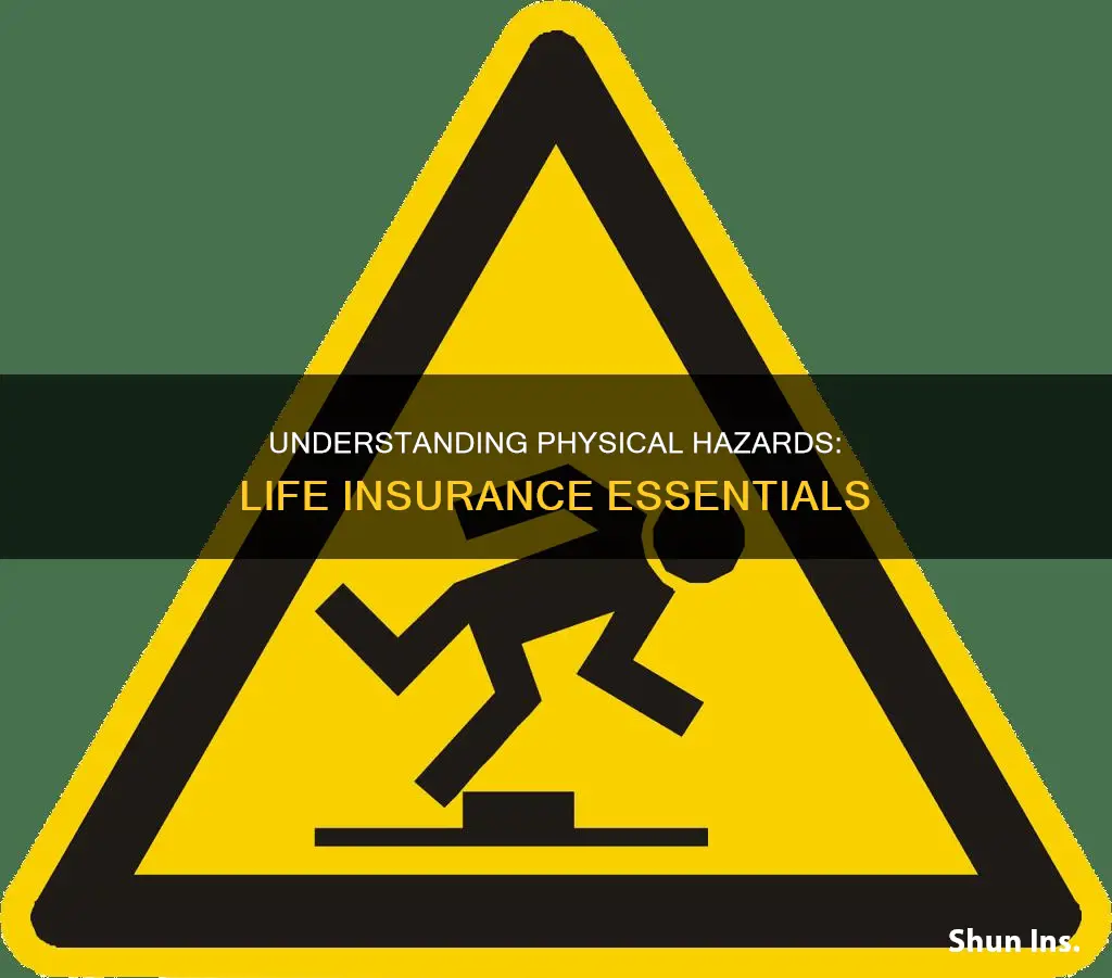 what is a physical hazard in life insurance