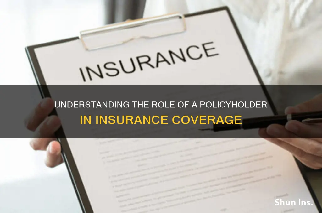 what is a policyholder for insurance
