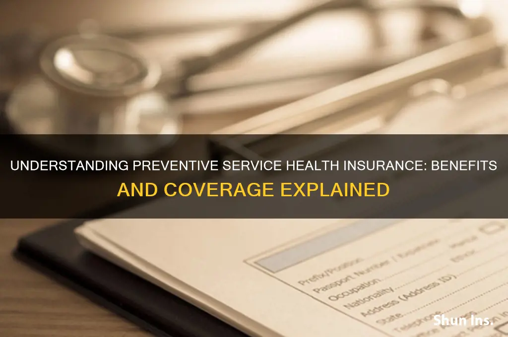 what is a preventive service health insurance