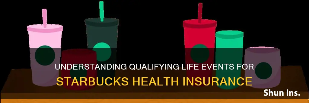 what is a qualifying life event for starbucks health insurance