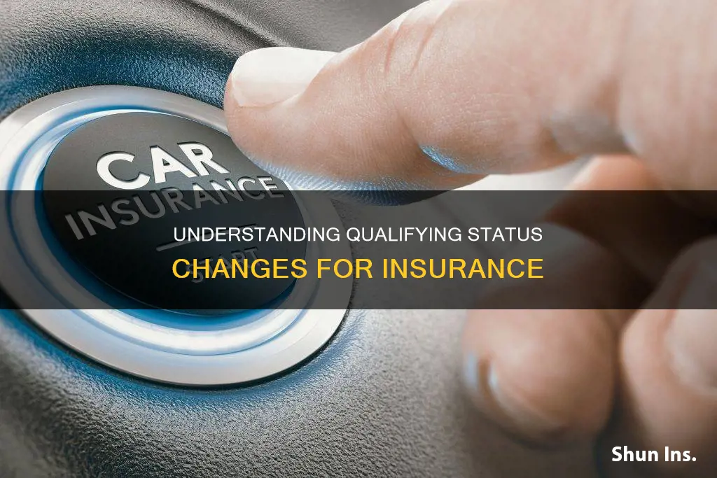 what is a qualifying status change for insurance