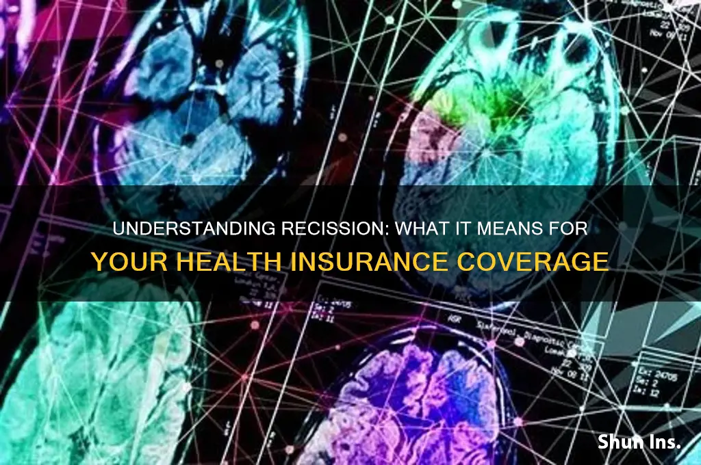what is a recission of health insurance