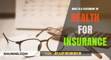 Understanding the Statement of Health for Insurance Applications